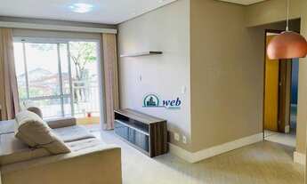 Imagem 1: Apartamento com 2 dormitórios à venda, 62 m² por R$ 300.000,00 - Vila Valparaíso - Santo A