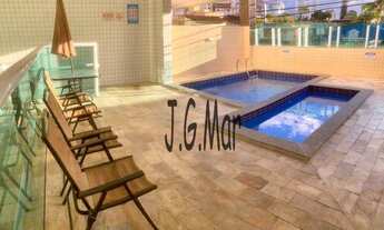 Imagem 2: Apartamento com 2 dormitórios à venda, 75 m² por R$ 370.000,00 - Caiçara - Praia Grande/SP