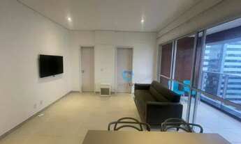 Imagem 2: Apartamento com 1 dormitório para alugar, 55 m² por R$ 4.101,00/mês - Alphaville - Barueri