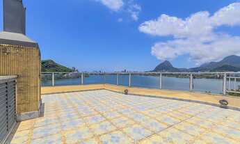 Imagem 5: Cobertura duplex, 567 m2 com 4 suites, 4 vagas, Vista eterna da Lagoa Rodrigues de Freitas