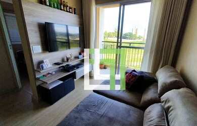 Imagem 2: Apartamento com 2 dormitórios para alugar, 50 m² por R$ 1.913,66/mês - Vila Nambi - Jundia