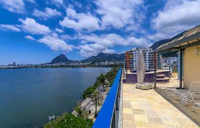 Imagem 3: Cobertura duplex, 567 m2 com 4 suites, 4 vagas, Vista eterna da Lagoa Rodrigues de Freitas