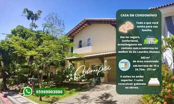 Imagem 2: CASA ALTO PADRÃO COM JARDIM ENCANTADOR NO MELHOR DA DUNAS/ DE LOURDES