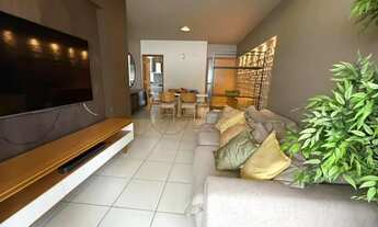 Imagem 3: Apartamento Mobiliado com 3 Quartos e Varanda em Andar Alto no Edf Marcel Sampaio