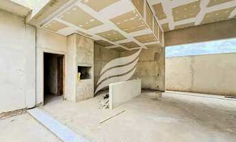 Imagem 6: Casa em obras com 03 suítes e piscina à venda no condomínio Quinta do Ipê