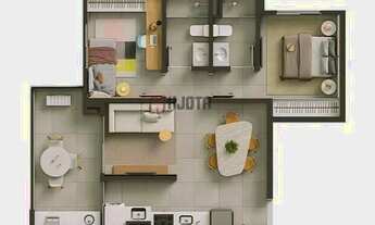 Imagem 4: Apto Edif IPANEMA 67m2 - 2 Dorm 1 Suíte - São José do Rio Preto