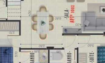 Imagem 7: Cobertura para Venda em Juiz de Fora, Jardim Glória, 4 dormitórios, 4 suítes, 4 banheiros