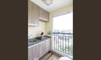 Imagem 2: Apartamento com 2 dormitórios à venda, 67 m² por R$ 430.000 - Vila Valparaíso - Santo Andr