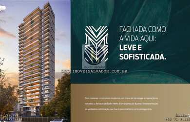 Imagem 2: Apartamento à venda no Horto Florestal em Lançamento com com 3 Suítes Alto Padrão , Salvad