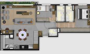 Imagem 7: São Paulo - Apartamento Padrão - BROOKLIN