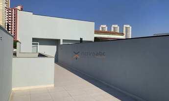 Imagem 7: Cobertura com 2 dormitórios à venda, 57 m² por R$ 400.000,00 - Vila Valparaíso - Santo And