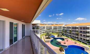 Imagem 2: Apartamento com 2 dormitórios à venda, 91 m² por R$ 520.000,00 - Porto das Dunas - Aquiraz