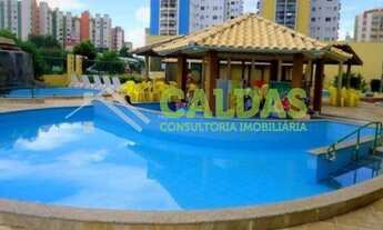 Imagem 2: Flat com sacada a venda no condomínio Thermas Place em Caldas Novas Goiás