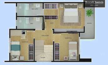 Imagem 7: Sobrado com 3 dormitórios à venda, 98 m² por R$ 529.000 - Xaxim - Curitiba/PR