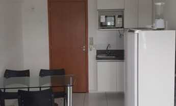 Imagem: Flat 35m² - 01 quarto, 01 vaga, mobiliado