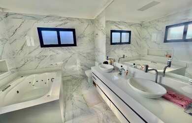 Imagem 7: Casa com 4 dormitórios à venda, 384 m² por R$ 2.600.000,00 - Condomínio Residencial Shamba