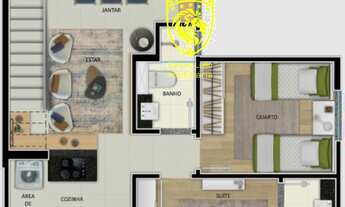 Imagem 5: Cobertura de 107 m2 em Belo Horizonte, Minas Gerais