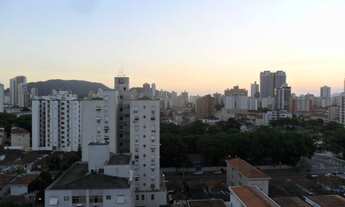 Imagem 2: Cobertura triplex para venda possui 210 metros quadrados com 3 quartos em Estuário - Santo