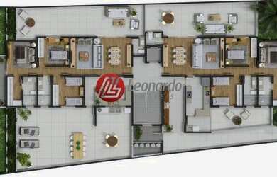 Imagem 4: Lindo apartamento 3 quartos no bairro - Liberdade ( Jaraguá)