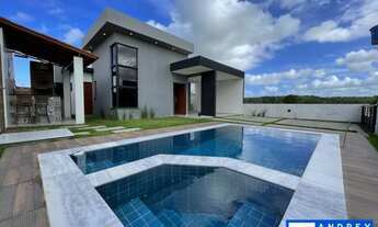 Imagem 2: Casa belíssima em cond fechado - 3/4 suítes sendo 2 reversíveis - Res. Porto Manguaba