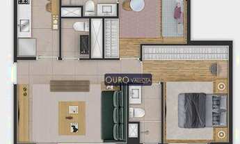 Imagem 2: Apartamento com 2 dormitórios à venda, 73 m² por R$ 1.127.600 - Campo Belo - São Paulo/SP