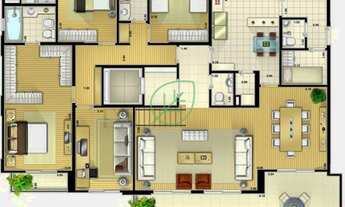 Imagem 3: Cobertura Duplex, 4 Dormitórios, 4 Vagas, com Piscina