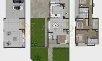 Imagem 6: Lançamento de Sobrado com 188m², 3 Dormitórios incluindo Suíte, Vaga para até 3 Veículos