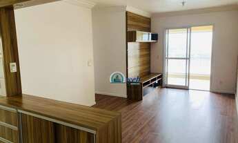 Imagem 2: Apartamento com terraço gourmet com 3 dormitórios para alugar, 77 m² por R$ 2.800/mês - Ca