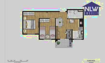 Imagem: Apartamento com 2 dormitórios à venda