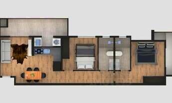 Imagem 4: APARTAMENTO no COSTA E SILVA com 2 quartos para VENDA, 67 m²