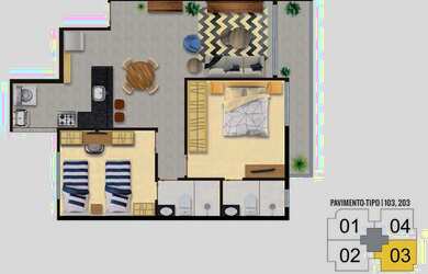 Imagem 3: 02 Quartos,sendo 02 suites com varanda gourmet- Tijuca-Rio de Janeiro - RJ