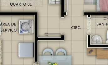 Imagem 3: Santa Luzia - Apartamento Padrão - Gameleira