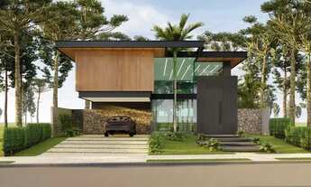 Imagem 2: Casa com 390 m² de área construída, no Condomínio Olhos Dágua Bungaville em Ribeirão Preto