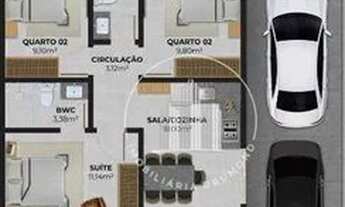 Imagem 5: Casa com 3 dormitórios à venda, 98 m² por R$ 560.000,00 - Forquilhas - São José/SC