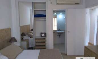 Imagem: Flat em Santos 1 suíte 1 vaga frente Mar