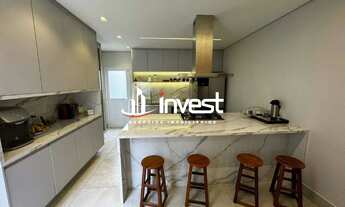 Imagem 6: Casa a venda com 4 Suites com closet, varanda gourmet moderna com churrasqueira, piscina b