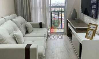 Imagem 5: Apartamento Mobiliado e Decorado. Prontinho com 3 dormitórios para locação, 59 m² - Vila C