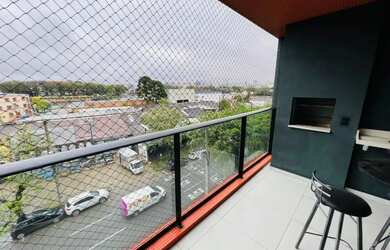 Imagem 4: Apartamento semi-mobiliado, com 80 m² de área total e 58 m² de área útil, localizado no Ba