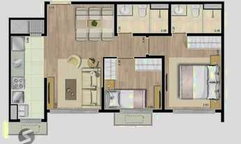 Imagem 4: PORTO NOBRE vende ALTOS DO GERMÂNIA, apartamento de alto padrão com 2 dormitórios, sendo 1