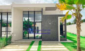 Imagem: Casa plana com 3 suítes em condomínio