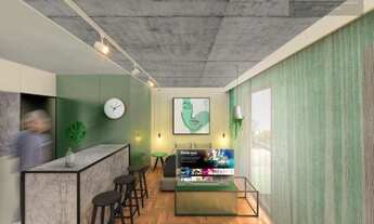 Imagem 3: Apartamento com 1 dormitório à venda, 19 m² por R$ 137.950,73 - Cajuru - Curitiba/PR