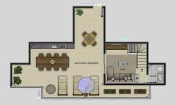 Imagem 6: Cobertura para venda com 166 metros quadrados com 3 quartos em Brasiléia - Betim - MG