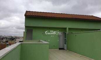 Imagem 1: Cobertura com 2 dormitórios à venda, 100 m² por R$ 360.000,00 - Vila Camilópolis - Santo A