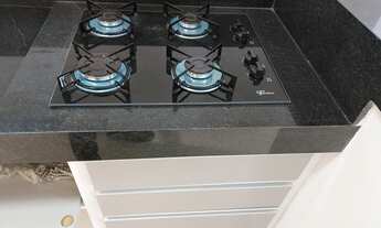 Imagem 6: AP Novo, armários, cooktop, varanda, vg coberta, elevador, por 24 horas