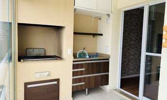 Imagem 6: Apartamento com terraço gourmet com 3 dormitórios para alugar, 77 m² por R$ 2.800/mês - Ca