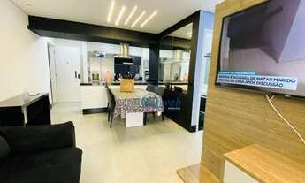 Imagem 2: Lindo Apartamento Mobiliado e Decorado com 3 dormitórios à venda, 77 m² por R$ 595.000 - C