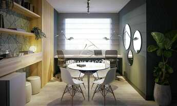 Imagem 5: Apartamento com 2 quartos sendo uma suíte, sacada, cozinha, sala de jantar, sal à venda no