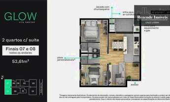 Imagem 3: Cobertura com 3 dormitórios à venda, 81 m² por R$ 639.900,00 - Novo Mundo - Curitiba/PR