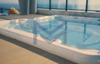 Imagem 7: Cobertura cinematográfica frontal mar no Cond. mais exclusivo da orla da praia da Barra