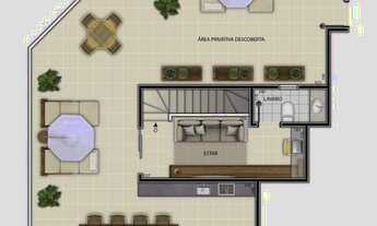 Imagem 4: Cobertura para venda com 166 metros quadrados com 3 quartos em Brasiléia - Betim - MG